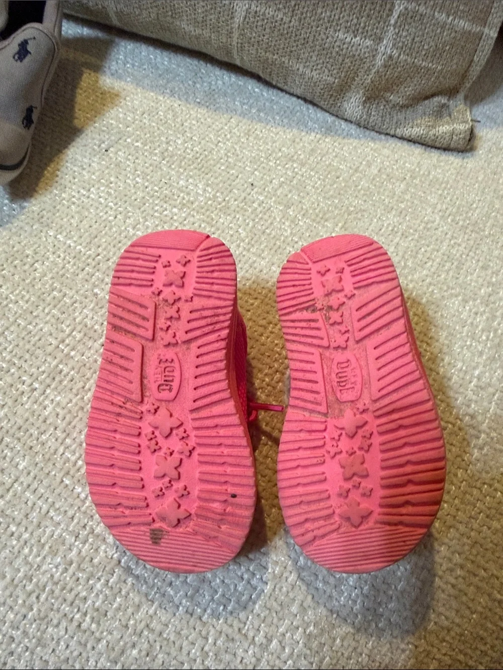 Hey Dude Kids Hot Pink Slip-On Walkers